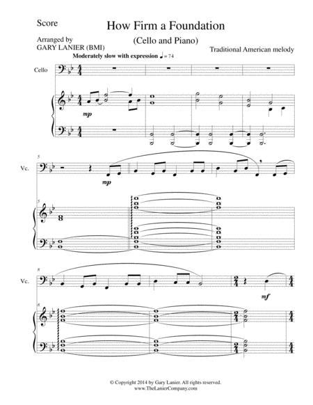THREE HYMN ARRANGEMENTS For CELLO And PIANO (Duet – Cello/Piano With Cello Part)